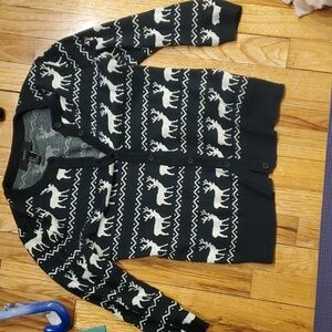 3/$15 sale Holiday deer sweater